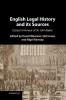 English Legal History and its Sources