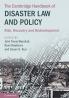 The Cambridge Handbook of Disaster Law and Policy