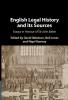 English Legal History and its Sources