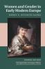 Women and Gender in Early Modern Europe