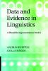 Data and Evidence in Linguistics
