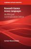 Research Genres Across Languages