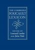 The Cambridge Foucault Lexicon