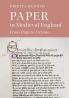 Paper in Medieval England