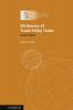 Dictionary of Trade Policy Terms
