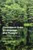 Constituent Order in Language and Thought
