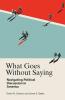 What Goes Without Saying