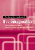 Cambridge Handbook of Sociopragmatics
