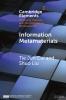 Information Metamaterials