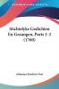 Stichtelyke Gedichten En Gezangen Parts 1-2 (1760)