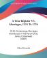 A True Register V3 Marriages 1551 To 1754