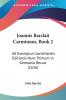 Joannis Barclaii Carminum Book 2