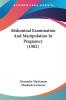 Abdominal Examination And Manipulation In Pregnancy (1902)