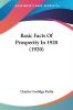 Basic Facts Of Prosperity In 1920 (1920)