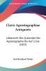 Clavis Agrostographiae Antiquoris: Uebersicht Des Zustandes Der Agrostographie Bis Auf Linne: Uebersicht Des Zustandes Der Agrostographie Bis Auf Linne (1822)