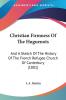 Christian Firmness Of The Huguenots