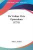 De Viribus Vivis Opusculum (1751)