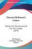 Deacon Skidmore's Letters