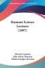 Humane Science Lectures (1897)