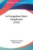 In Evangelium Marci Paraphrasis (1534)