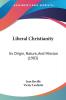 Liberal Christianity