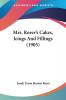 Mrs. Rorer's Cakes Icings And Fillings (1905)