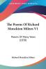 The Poems Of Richard Monckton Milnes V1