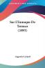 Le livre ""Sur L'Eunuque De Terence (1895)"" �����crit par Augustin Cartault est une analyse approfondie de la pi�����ce de th����������tre ""L'Eunuque"" de l'auteur romain Terence. L'ouvrage examine en d�����tail les personnages, l'intrigue et les th�����mes de la pi�����ce, en mettant l'accent sur la repr�����sentation de l'eunuque et son r�����le dans l'histoire. Cartault explore �����galement les aspects culturels et sociaux de l'�����poque romaine dans laquelle la pi�����ce a �����t����� �����crite, offrant une perspective historique sur la pi�����ce. Le livre est destin����� aux �����tudiants et aux universitaires int�����ress�����s par la litt�����rature latine et l'histoire de la Rome antique.This Book Is In French.This scarce antiquarian book is a facsimile reprint of the old original and may contain some imperfections such as library marks and notations. Because we believe this work is culturally important, we have made it available as part of our commitment for protecting, preserving, and promoting the world's literature in affordable, high quality, modern editions, that are true to their original work.