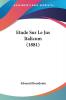 Etude Sur Le Jus Italicum (1881)