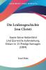 Die Leidensgeschichte Jesu Christi