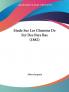 Etude Sur Les Chemins De Fer Des Pays Bas (1882)