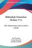 Bibliothek Deutscher Dichter V11