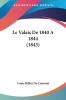 Le Valais De 1840 A 1844 (1845)