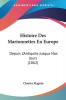 Histoire Des Marionnettes En Europe