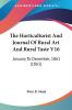 The Horticulturist And Journal Of Rural Art And Rural Taste V16