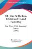 Of Fifine At The Fair Christmas Eve And Easter Day
