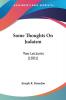 Some Thoughts On Judaism
