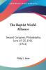 The Baptist World Alliance
