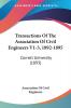 Transactions Of The Association Of Civil Engineers V1-3 1892-1895
