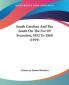 South Carolina And The South On The Eve Of Secession 1852 To 1860 (1919)