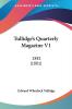 Tullidge's Quarterly Magazine V1: 1881 (1881)