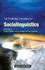Routledge Companion to Sociolinguistics