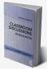 Classroom Discussions in Education