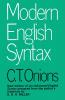 Modern English Syntax