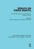 Essays on Piero Sraffa