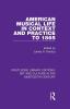 American Musical Life in Context and Practice to 1865