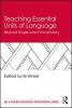 Teaching Essential Units of Language