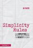 Simplicity Rules