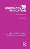 Sociology of Education