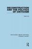 Deconstruction and the Politics of Criticism